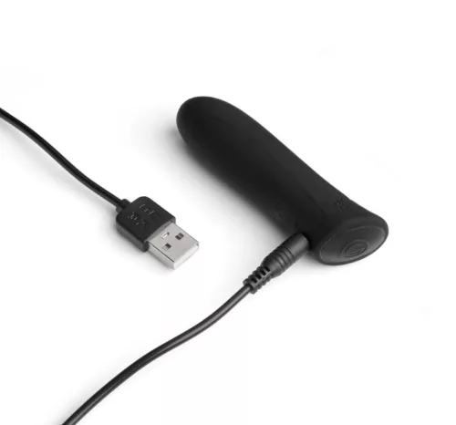 Wonder Bullet Vibrátor 7 rezgésmód USB tölthető fekete
