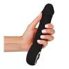 Vibrátor 10 mód, melegítő funkció 22 cm fekete