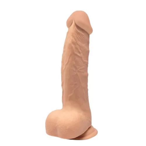 Rotáló vibrátoros dildó 10 mód USB töltés 22 cm fekete