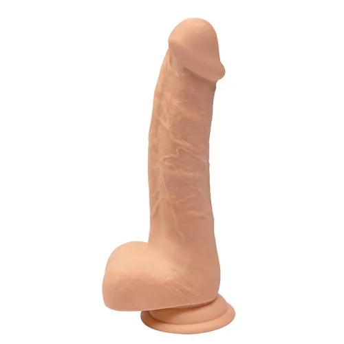 Rotáló vibrátoros dildó 10 mód USB töltés 22 cm fekete
