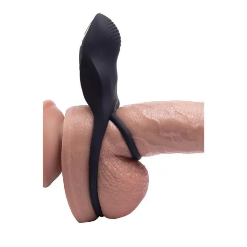 Hermes péniszgyűrű rezgő, 7 mód USB töltés 3,5-5 cm fekete