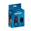 Hermes péniszgyűrű rezgő, 7 mód USB töltés 3,5-5 cm fekete