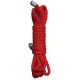 Kinbaku Mini kötél - 1,5m - Piros