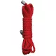 Kinbaku Mini Rope – 1,5m - érzéki piros kötelezés