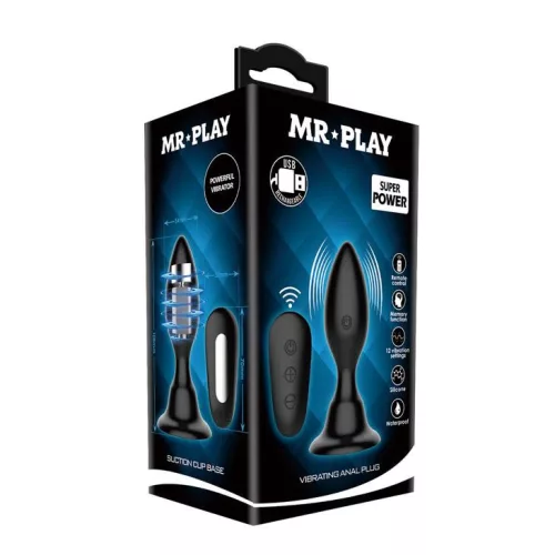 Mr Play anál tágító vibrátorral