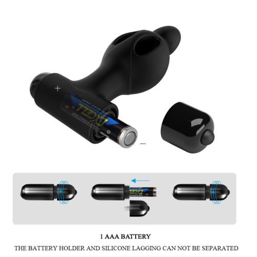 Mr Play szilikon anál dildó vibráló