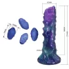 Power Monsters Dildó Pofalzott, Pumpálható, Szilikon 23 cm Nebula-lila