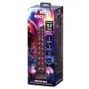 Power Monsters Dildó Pofalzott textúra, erős tapadókorong 29 cm lila