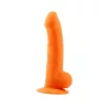 Norman.P Dildó Realisztikus, tapadókorongos 21,5 cm narancs