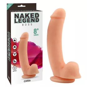 Boss-Flesh Dildó G-pont stimuláló, tapadókorongos fekete