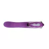 Missile Vibrátor Vízálló, 10 fokozat, 3 forgó mód 23,5 cm lila