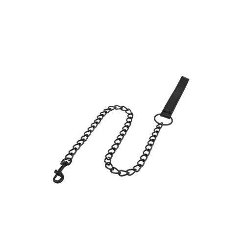 Fetish Connector Kötöző Hosszú, fém lánc 79,5 cm fekete