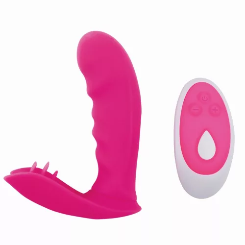 Szexjáték Rezgő, 10 mód, vezérelhető, vízálló 12 cm fekete