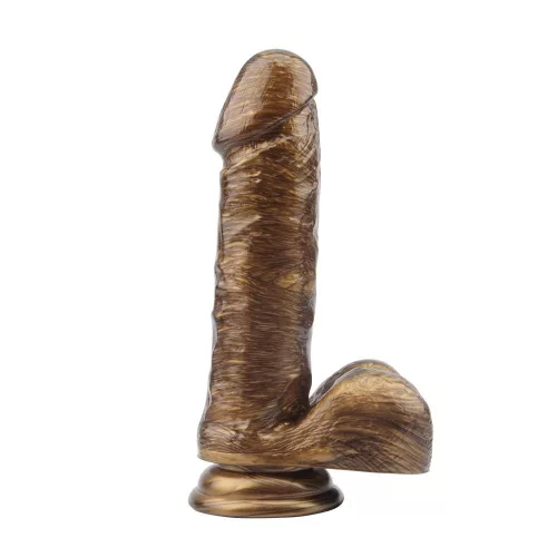 Ben Dover Dildó Erős tapadókorong, vízálló 19,5 cm arany
