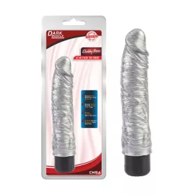   Chubby Beau Vibrátor Antibakteriális, többsebességes 21,5 cm ezüst