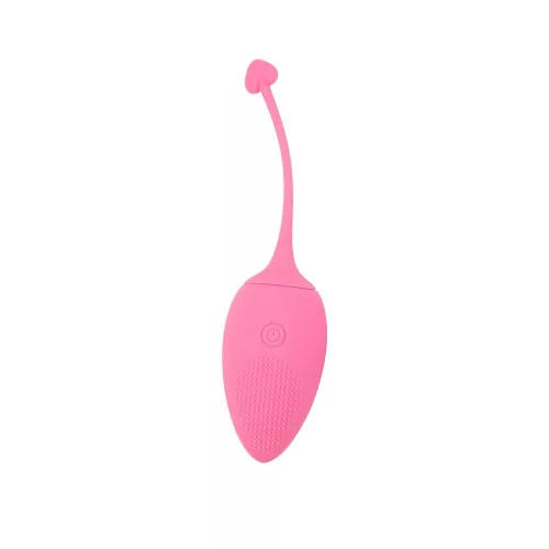 Sweety Teaser Vibrációs tojás Távirányítós, USB-tölthető, halk fekete