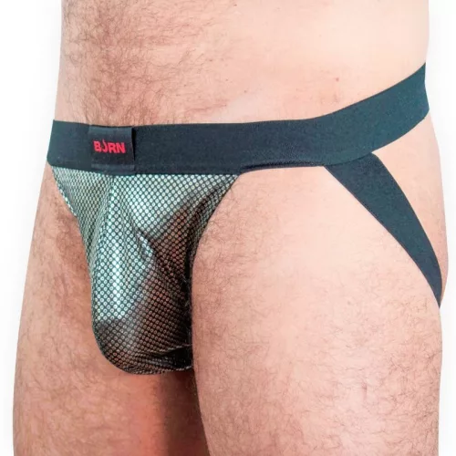Burn jockstrap divatos, kényelmes XL fekete