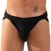 Burn férfi jockstrap merevítő nélkül fekete XL méret