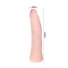 BAILE - realistikus bőrhatású szilikon vibrátor 19 cm