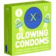 EXS GLOW IN THE DARK - világító óvszer élményekhez