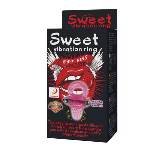 BAILE Sweet Abs – 10 ritmusú vibráló péniszgyűrű