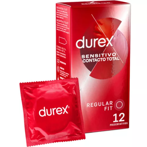 Durex Sensitive Contact vékony óvszer - 12 db