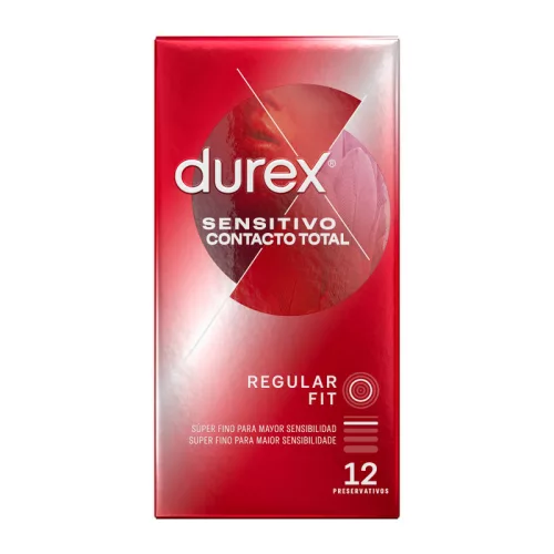 Durex Sensitive Contact vékony óvszer - 12 db