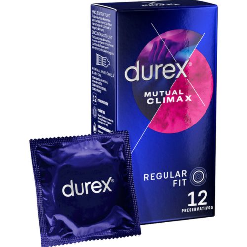 Durex Climax Mutuo – érzéki páros óvszer (12 db)