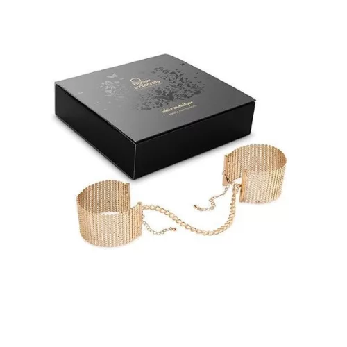 Bijoux Indiscrets – elegáns arany fémpánt bilincsek