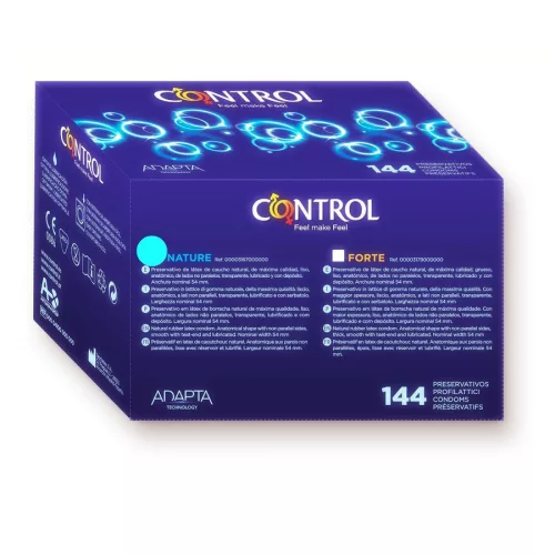 Control Adapta Nature óvszer - 144 db