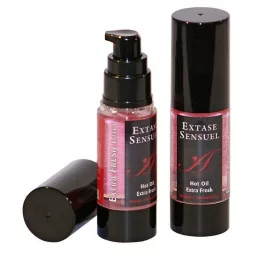 EXTASE SENSUAL - érzéki masszázsolaj friss eper hatással