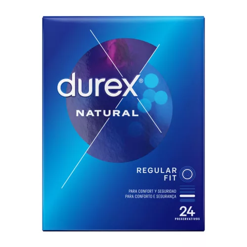 Durex Natural Plus vékony óvszer - 24 db