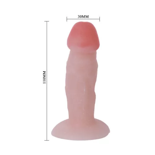 BAILE - kicsi 11 cm-es pénisz dildó  prémium kényelemért