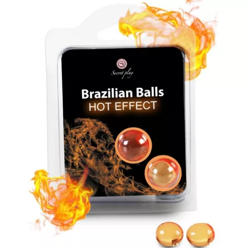 SECRETPLAY – brazil golyó melegítő hatású szett (2 db)