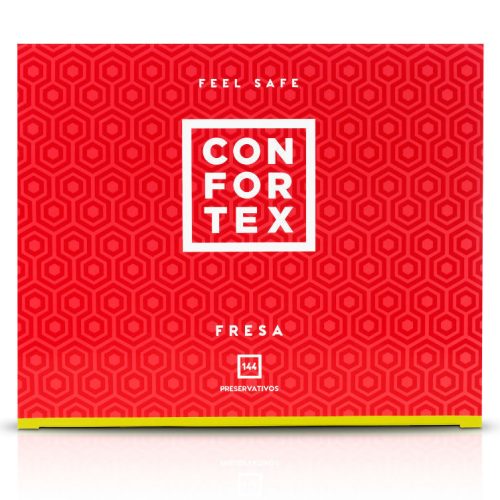 CONFORTEX – eper ízű óvszer 144 db