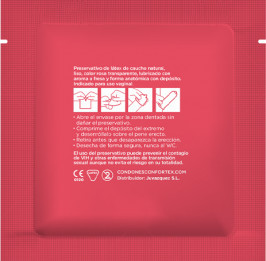 CONFORTEX – eper ízű óvszer 144 db