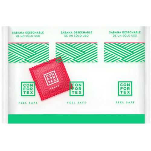 CONFORTEX – egyedi, eldobható higiénikus lepedők eper óvszóval