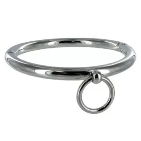 METAL HARD - BDSM nyaklánc karikával 18 cm