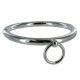 METAL HARD - BDSM nyaklánc karikával 18 cm