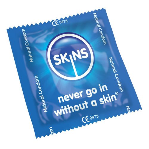 SKINS - természetes óvszer 500 darabos kiszerelésben