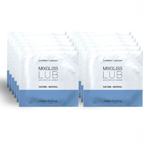 MIXGLISS – természetes vízbázisú síkosító 12 db egyedi adag