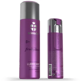   SWEDE - gyümölcsös vízbázisú síkosító, málna-rebarbara 100 ml