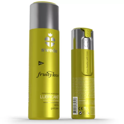 SWEDE - gyümölcsös ízű síkosító vanília és körte 100 ml