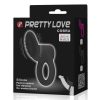PRETTY LOVE – prémium vibrátor gyűrű fekete színben