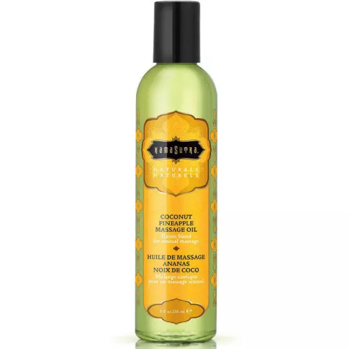 KAMASUTRA – piña colada masszázsolaj 236 ml, érzéki érintéshez
