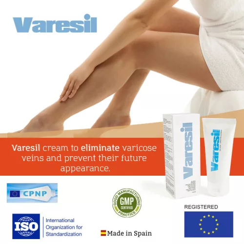 500 Cosmetics Varesil lábápoló és bőrfeszesítő krém - 75ml