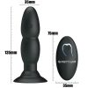 PRETTY LOVE – távirányítós forgó vibráló plug