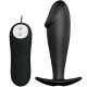 Pretty Love - szilikon anális plug, pénisz forma, 12 vibrációval