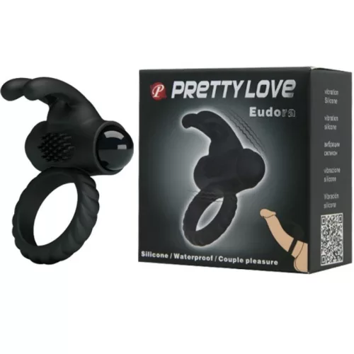 PRETTY LOVE Eudora – vibráló péniszgyűrű stimulálóval