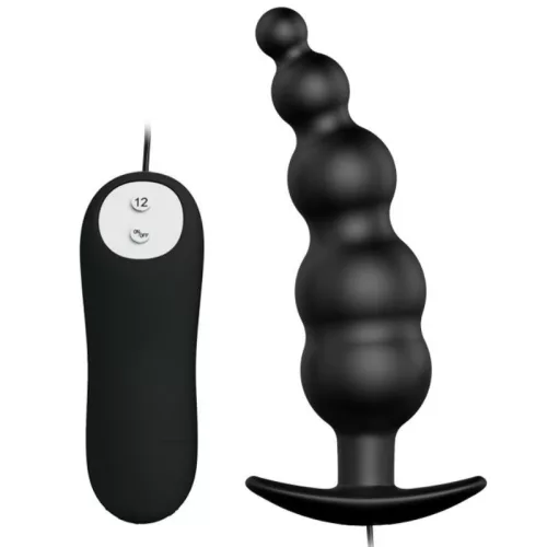 PRETTY LOVE – különböző rezgésmódos anális plug távirányítóval